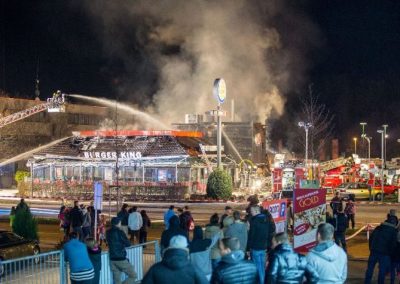 Burger King Kitchen Extract Duct Fire