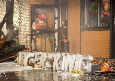 Burger King Kitchen Extract Duct Fire