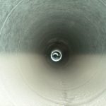 Dirty circular supply duct