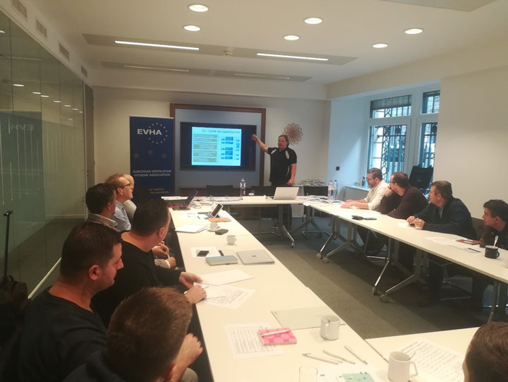 EUROPEAN-VENTILATION kitchen extract duct cleaners must be properly trained and certified